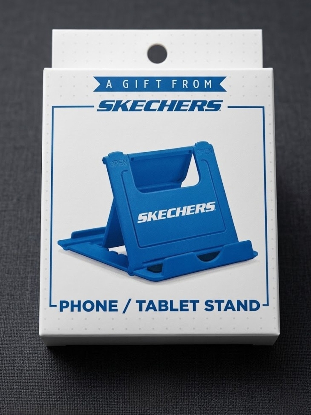 Skechers Promo Folding Blue Phone/Tablet Stand Adjustable